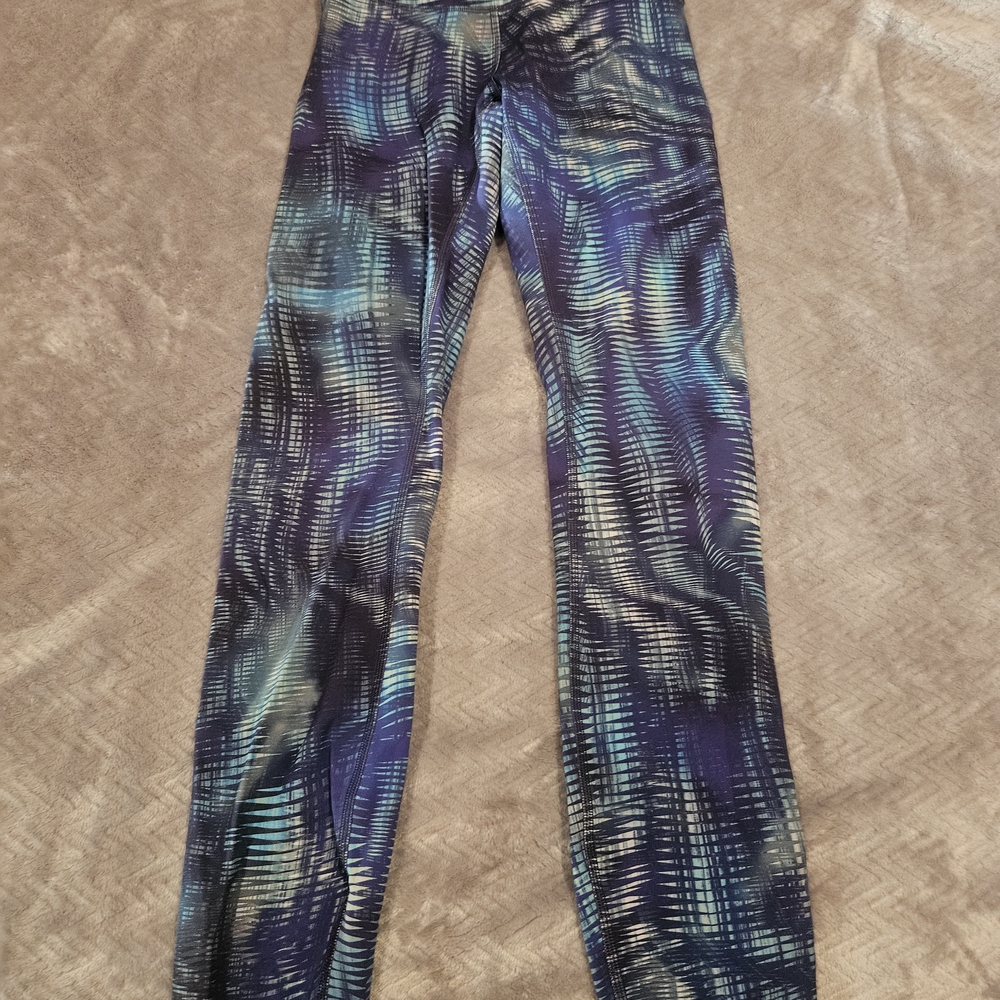 Blue and Purple Lululemon Leggings
